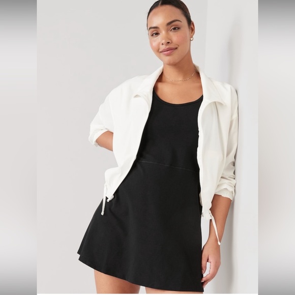 NWT! Black PowerChill Sleeveless Strappy Shelf-Bra Dress - Size Large - Picture 3 of 8